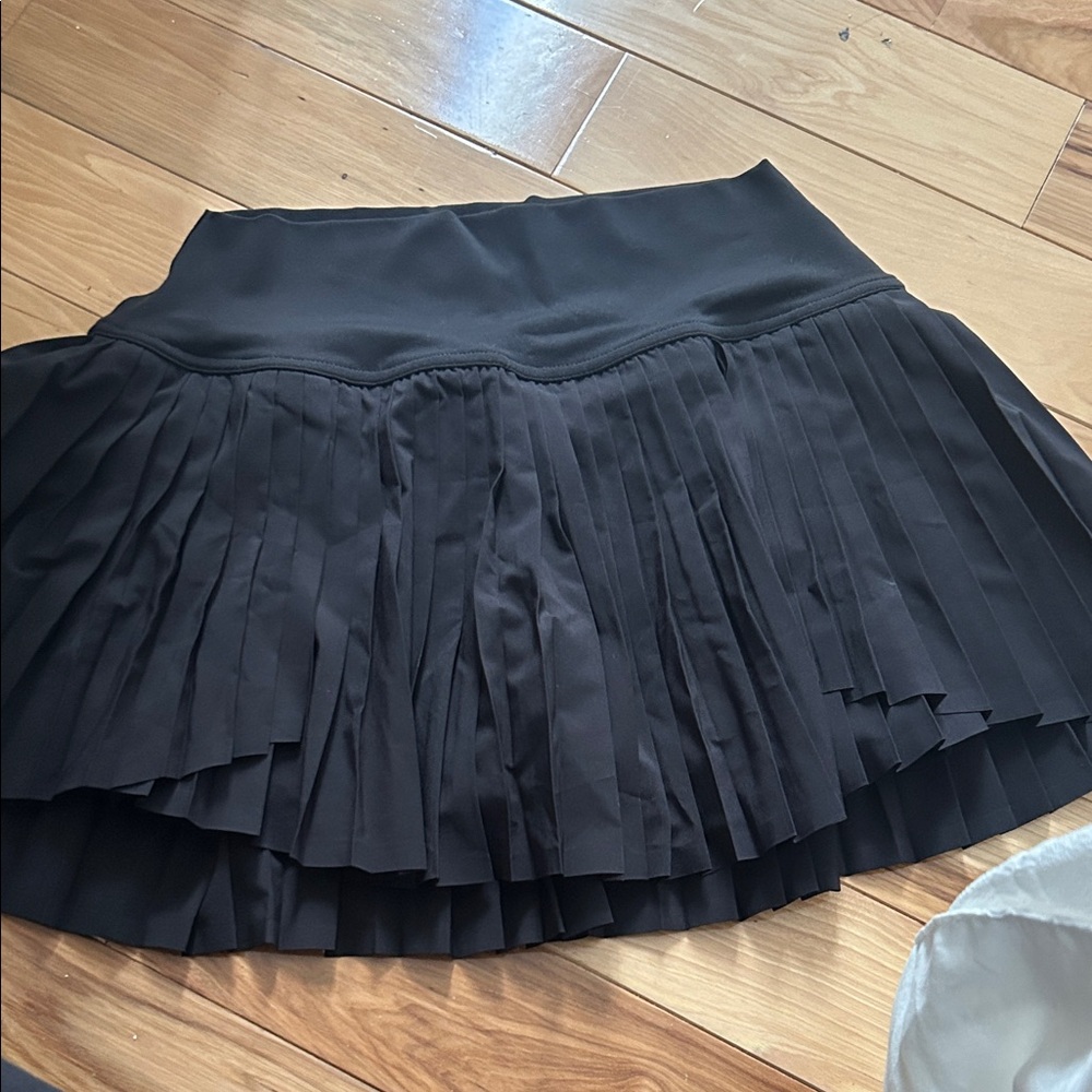 Aerie Black Pleated Women's Skirt